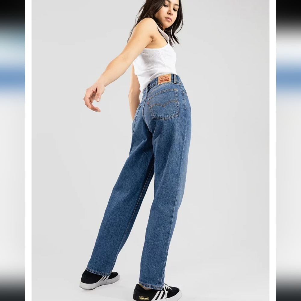 Levi's Blue Straight Leg Women's Jeans